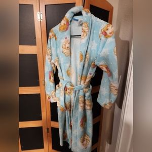 Disney Frozen Blue House Coat Girls 10-12